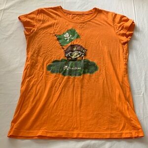 tokidoki orange t-shirt-no tag: size small